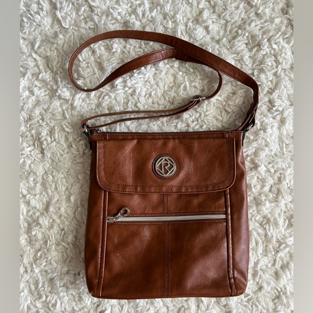 Relic By Fossil Faux Leather Crossbody Bag